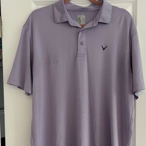 Callaway Men's Lavender Polo Shirt